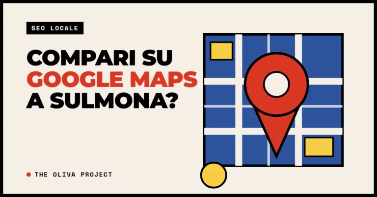 Illustrazione di una mappa con un segnaposto rosso, per l'articolo sulla scheda Google dell'attività